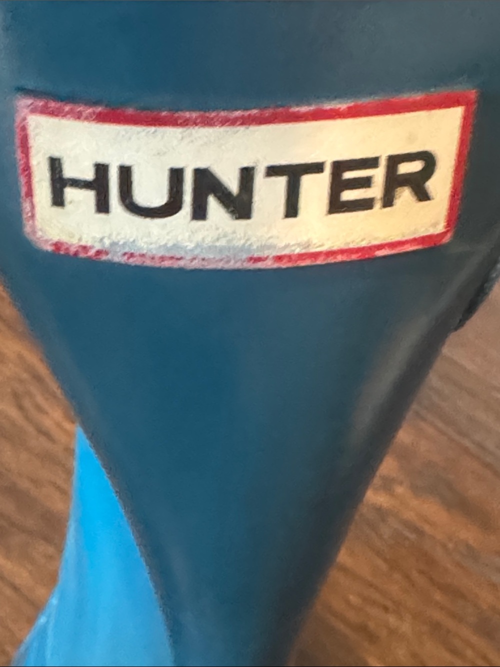 Hunter Teal Tall Women's Rain Boots - Picture 10 of 11